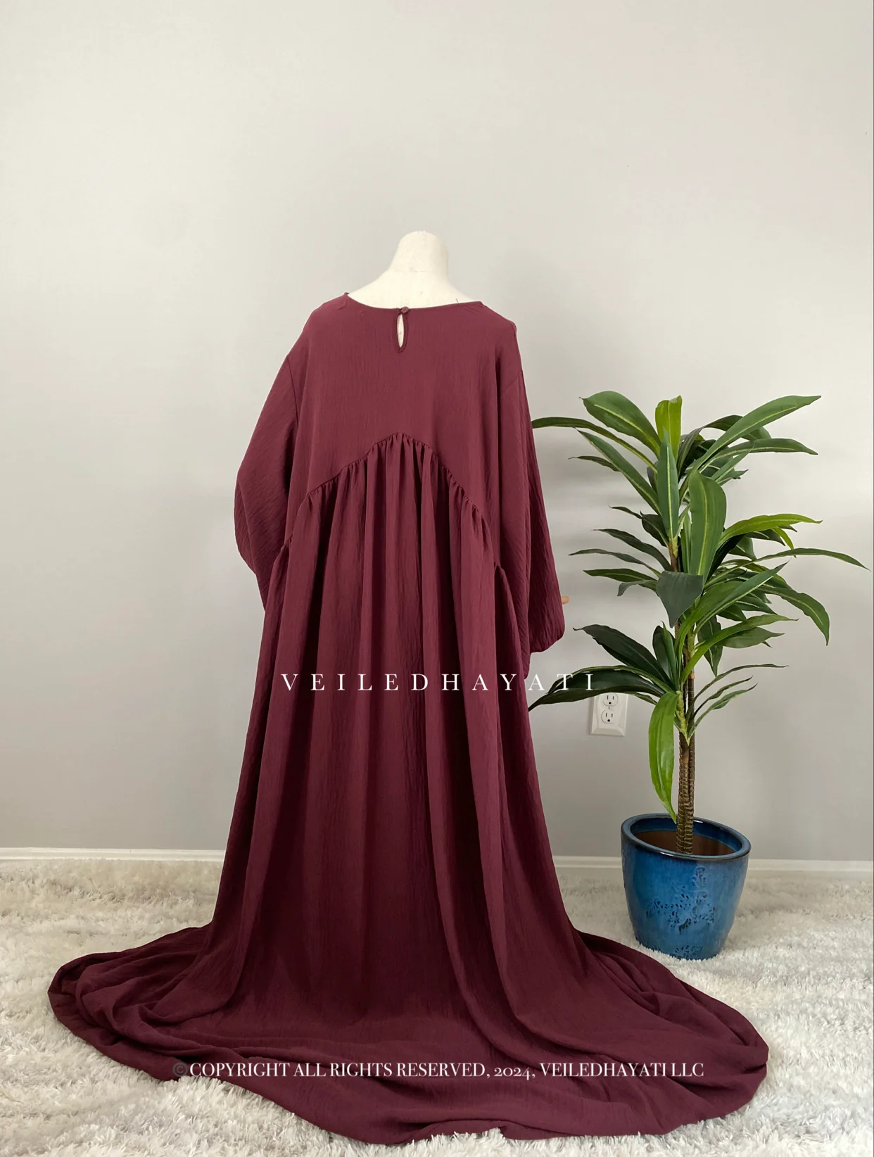 ♡ Dried Rose | Asiyah Abaya ♡ - Image 3